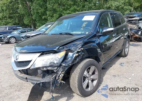 2011 Acura Mdx Technology Package из США, поврежденный, VIN 2HNYD2H42BH545846